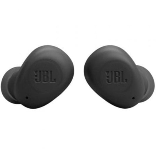 Auriculares JBL inalámbricos Bluetooth Vibe Buds con micrófono, Deep Bass y resistencia IP54 negros