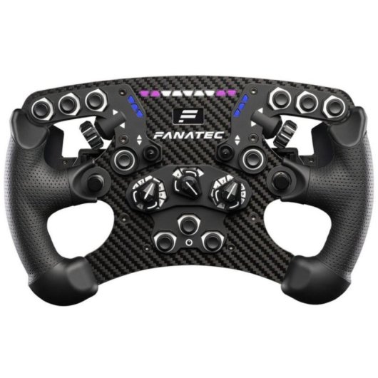 Volante Fanatec ClubSport Formula V2.5 270mm Fibra de Carbono LED OLED QR2 PC PlayStation