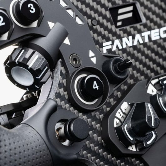 Volante Fanatec ClubSport Formula V2.5 270mm Fibra de Carbono LED OLED QR2 PC PlayStation