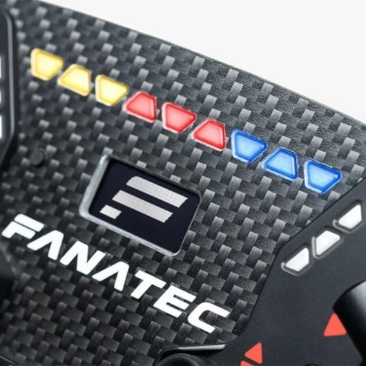 Volante Fanatec ClubSport Formula V2.5 X Fibra de Carbono 11 Botones Pantalla OLED LED RGB