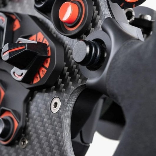 Volante Fanatec ClubSport Formula V2.5 X Fibra de Carbono 11 Botones Pantalla OLED LED RGB