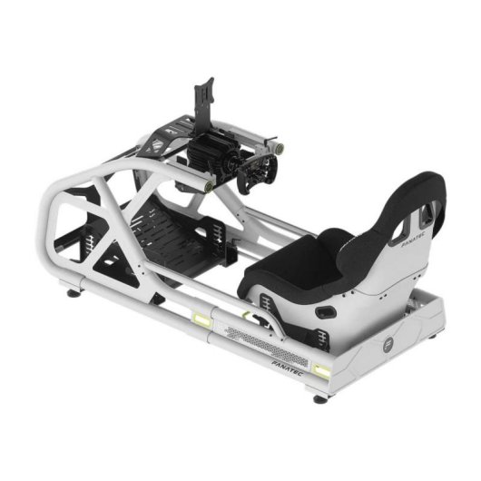 Moniteur VESA réglable Fanatec ClubSport GT Racing Simulation en acier, blanc - Boîte 1