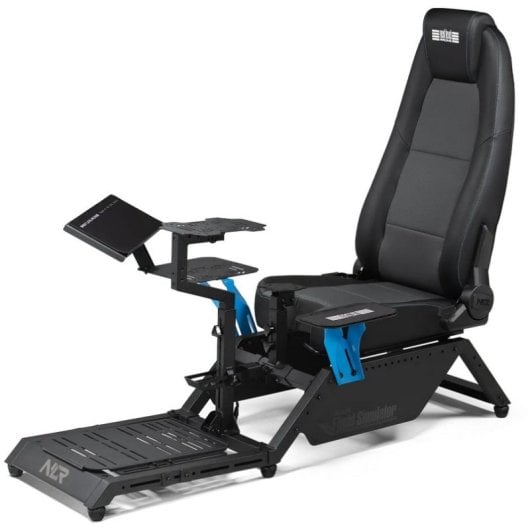 Simulador de voo Next Level Racing Microsoft Flight Simulator Edition Cockpit Flight Cabin Black