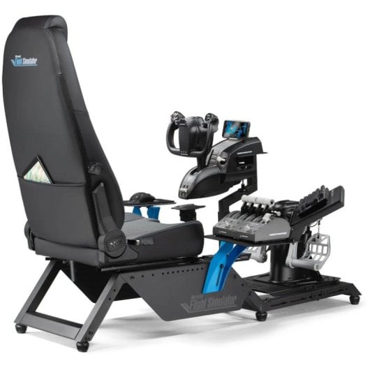 Simulador de voo Next Level Racing Microsoft Flight Simulator Edition Cockpit Flight Cabin Black
