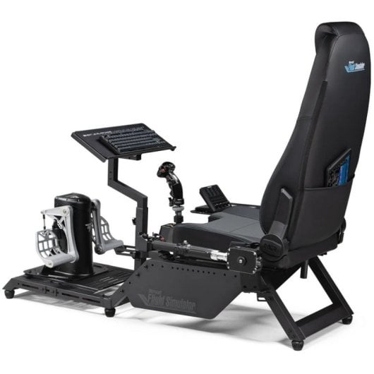 Simulador de voo Next Level Racing Microsoft Flight Simulator Edition Cockpit Flight Cabin Black