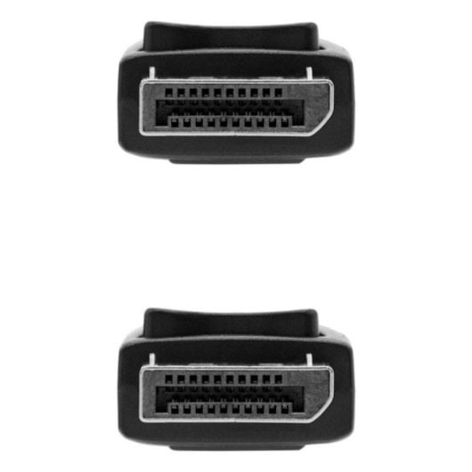 Cable DisplayPort Nanocable 10.15.2700 0.5m 4K 144Hz CCS Triple Apantallamiento Negro