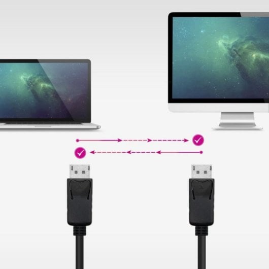 Cable DisplayPort Nanocable 10.15.2700 0.5m 4K 144Hz CCS Triple Apantallamiento Negro