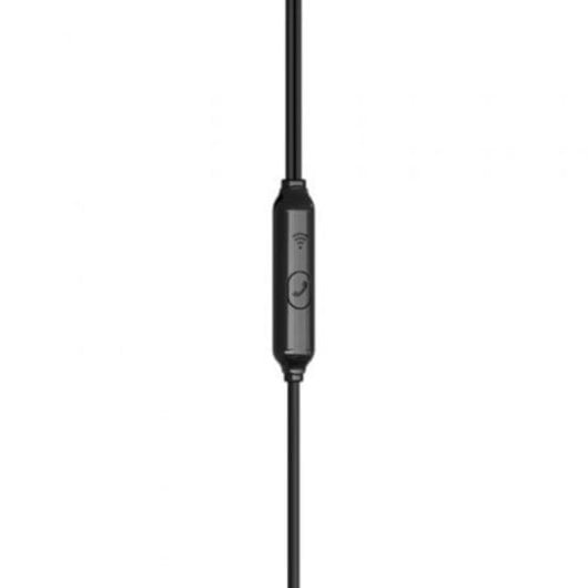 Auriculares Philips con cable Jack 3.5, micrófono y ajuste intruauditivo negros
