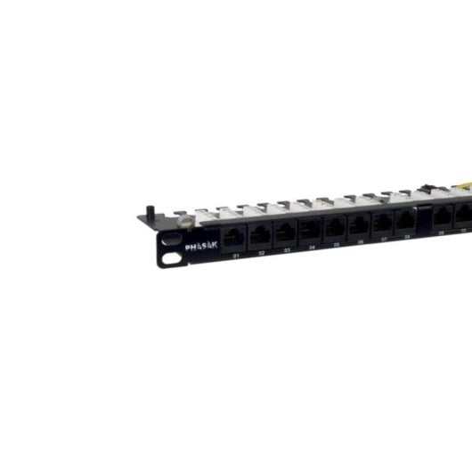 Patch Panel Phasak PU 4811 24P Cat.6A UTP RJ45 Dual 0.5U Slim Organizzatore Rack 19" Patch Panel Phasak PU 4811 24P Cat.6A UTP RJ45 Dual 0.5U Slim Organizzatore Rack 19"