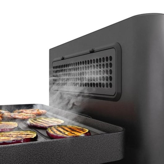Raclette Princess 01.162660.01.001 1500W 8 personas Metal Negro Rectangular Giratorio 2m