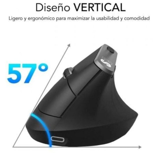 Ratón Subblim inalámbrico 4000 DPI Dual Bluetooth/2.4GHz batería recargable silencioso