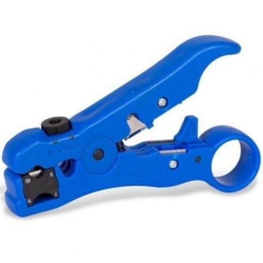 Pelacables Coaxial Vention KEBL0 3,2-9,0mm Acero ABS Azul Cuchillas Convertibles Profesional