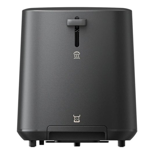 Toaster Xiaomi XMTSJ01FD 2 breite Schlitze 930 W 6 Bräunungsstufen Auftaufunktion Krümelschublade Schwarz