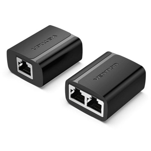 Diviseur RJ45 Vention IPTB0 100Mbps 2 ports Noir