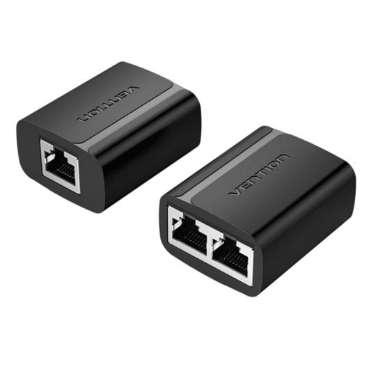 Diviseur RJ45 Vention IPTB0 100Mbps 2 ports Noir