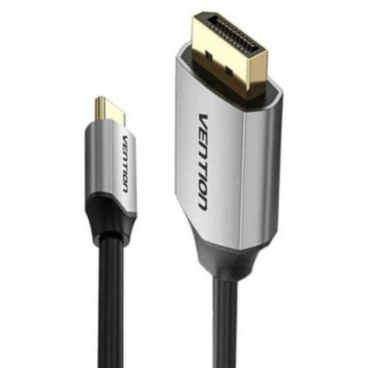 Kabel Konverter Vention CGZBG USB Typ-C zu DisplayPort 1,5m Aluminium Schwarz