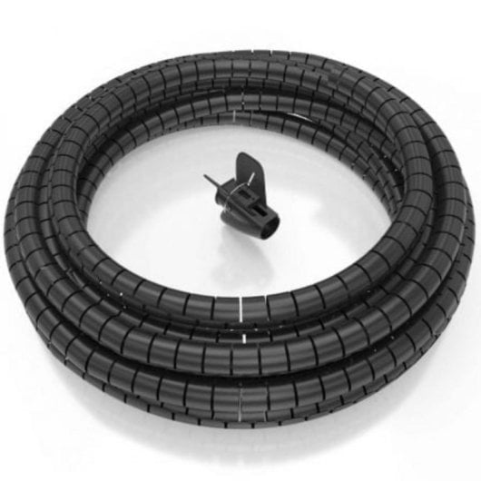 Organizador de cables en espiral Aisens A151-0900 10m 25mm plástico negro alta resistencia