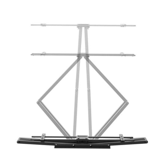 Soporte de Pared AISENS WT90TSLE-387 Giratorio Inclinable Nivelable 60kg 43-90" VESA 800x400