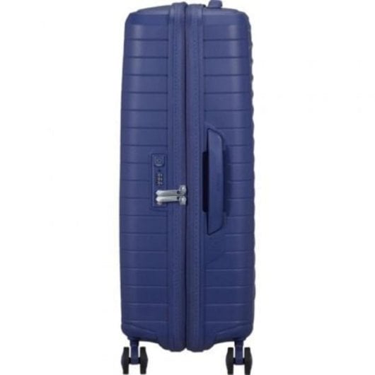 Mala Média American Tourister FastForward Spinner Expandível 68cm Roxo Anochecer