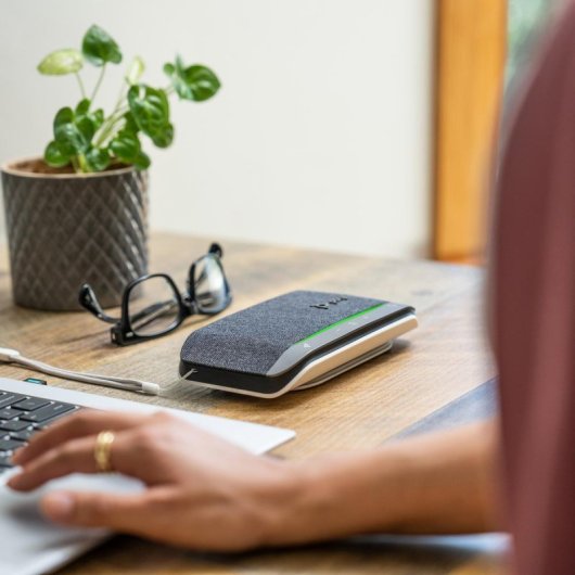 Altavoz manos libres Poly Sync 20-M USB-C Bluetooth/Certificado Microsoft Teams/20h batería