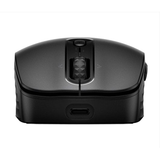 Ratón HP inalámbrico 4000 DPI recargable Bluetooth Qi 6 botones Negro