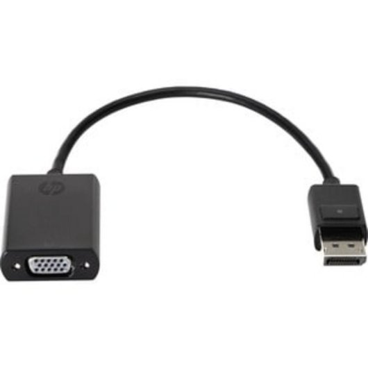 Adaptateur HP DisplayPort vers VGA 0,2 m Macho-Femelle Cobre pour Portables d'Entreprise