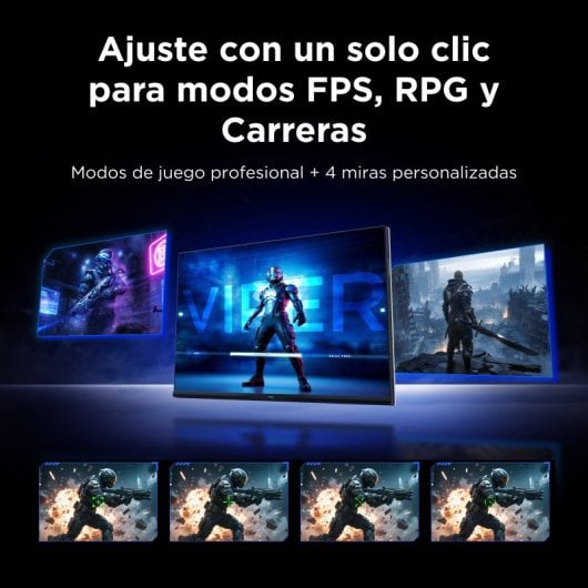 Monitor TCL 25G64 24,5" FHD 300Hz IPS QD-Mini LED 1ms FreeSync Premium