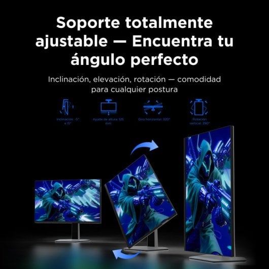 Monitor TCL 25G64 24,5" FHD 300Hz IPS QD-Mini LED 1ms FreeSync Premium