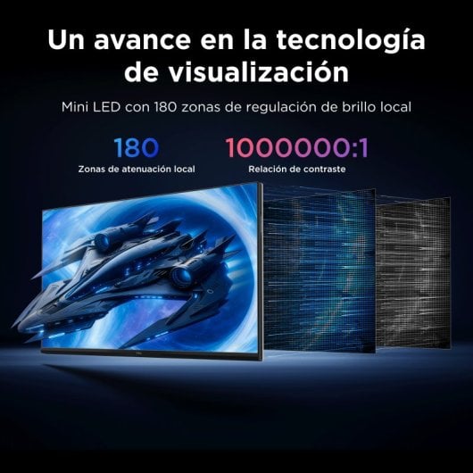 Monitor TCL 25G64 24,5" FHD 300Hz IPS QD-Mini LED 1ms FreeSync Premium