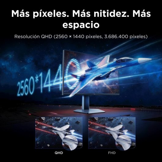TCL 27G64 27" Monitor VA MiniLED QHD 180Hz HDR600 com Altura Ajustável e FreeSync