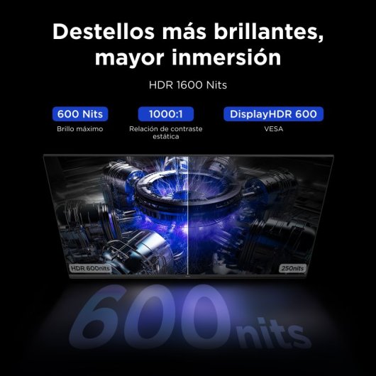 TCL 27G64 27" Monitor VA MiniLED QHD 180Hz HDR600 com Altura Ajustável e FreeSync