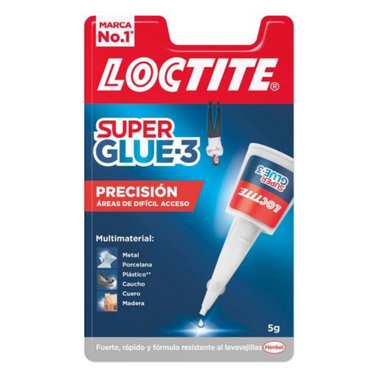 Loctite Super Glue-3 Précision Colle Universelle Extra-Forte 5g