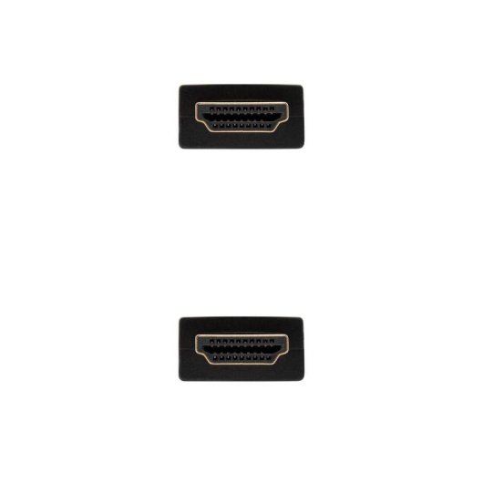 HDMI-Kabel Nanocable 1.8m V1.4 Ferrit Gold 4K 3D Schwarz