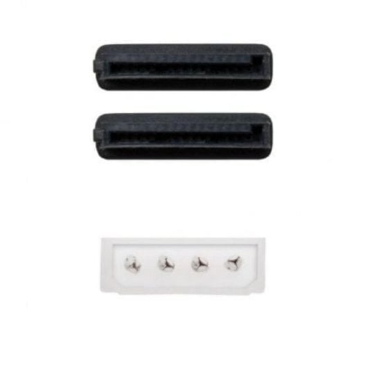 Cabo Duplicador Nanocable 10.19.0101-OEM Molex Macho 2x SATA Fêmea 0,2m