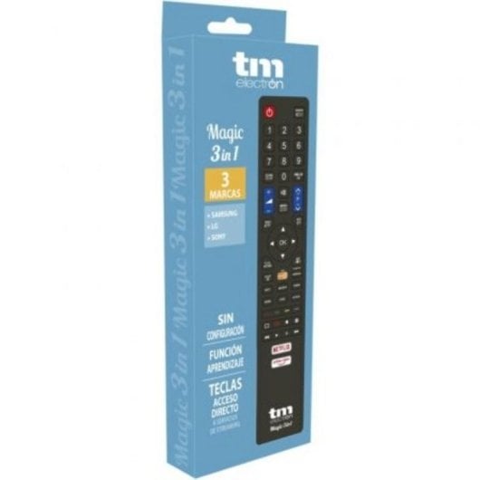 Mando Universal Magic 3 en 1 Compatible Samsung LG Sony Sin Configuración Aprendizaje