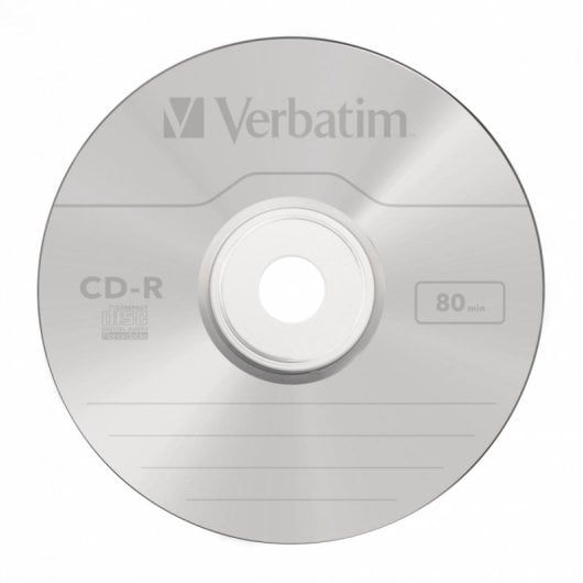 CD-R Verbatim Music 700MB 16x Pack 10 unidades Caja de joyas