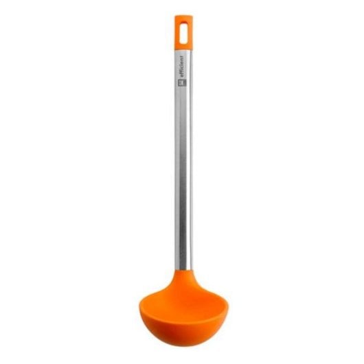 Cucharón Bra Efficient A195008 Silicona Nylon Mango Acero Inox 33 cm