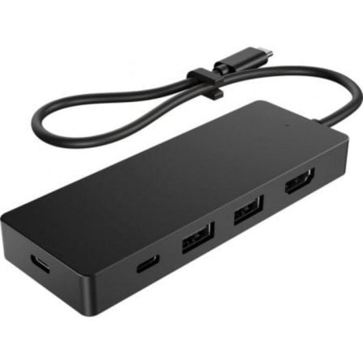 Docking USB Tipo-C HP G3 2xUSB 1xUSB-C 1xHDMI 1xUSB-C PD Negro Ultra Compacto
