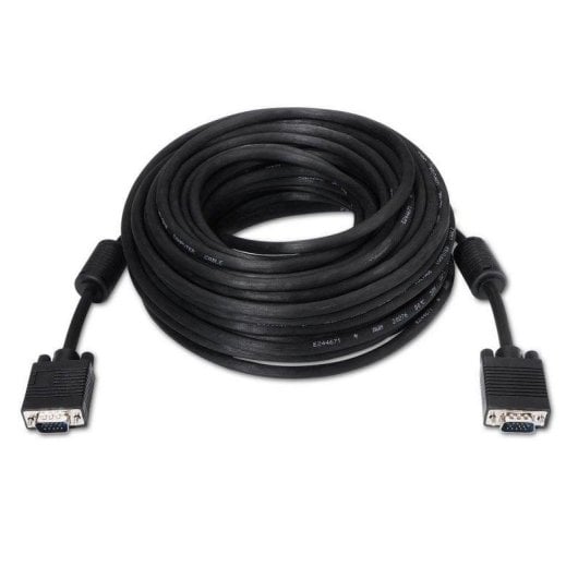 Cable VGA Aisens A113-0076 20 m doble apantallado ferrita negro