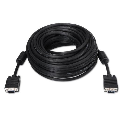 Cable VGA Aisens A113-0076 20 m doble apantallado ferrita negro