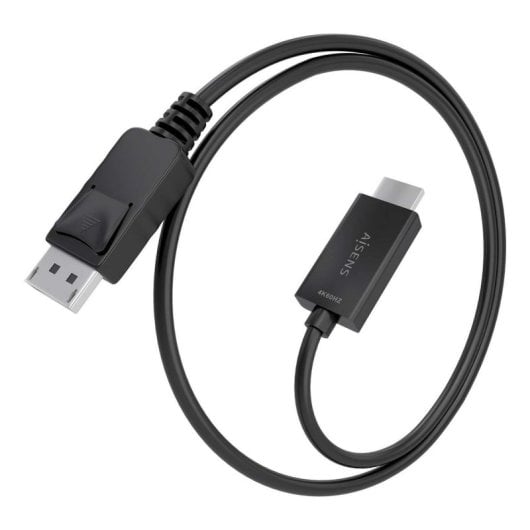 Cable conversor DisplayPort a HDMI AISENS A125-0892 4K@60Hz 1m Negro