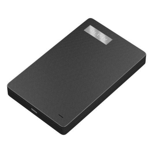 Caja Externa 2.5 SATA I/II/III AISENS ASE-2541B ABS Negro USB-C USB 3.1 Gen1 Sin Tornillos