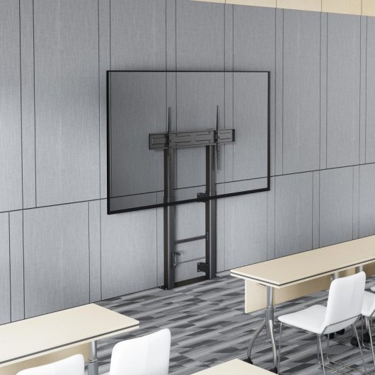 Suporte AISENS de Chão com Manivela e Fixação na Parede para TV 60"-100" 120kg Suporte AISENS de Chão com Manivela e Fixação na Parede para TV 60"-100" 120kg