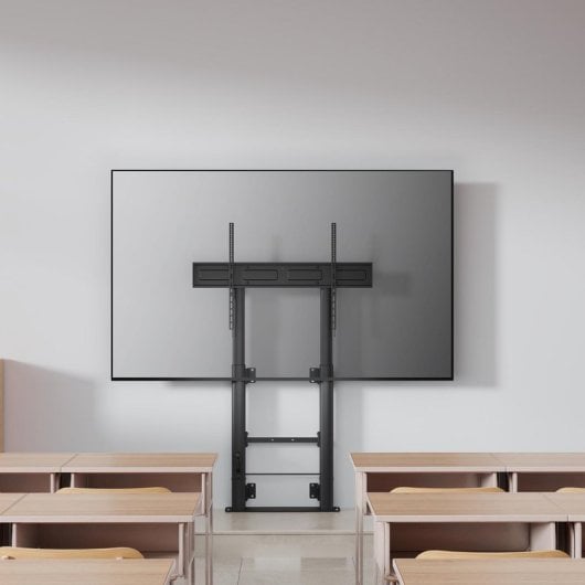 Suporte AISENS de Chão com Manivela e Fixação na Parede para TV 60"-100" 120kg Suporte AISENS de Chão com Manivela e Fixação na Parede para TV 60"-100" 120kg