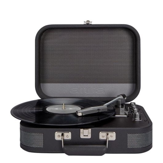 Tocadiscos Aiwa VPX-1951TN 4,4W RMS Bluetooth AUX USB MP3 Trasmissione Cinghia Portatile