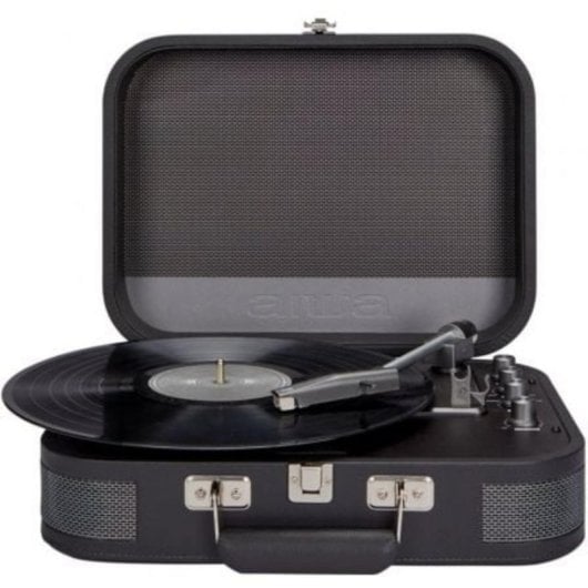 Tocadiscos Aiwa VPX-1951TN Bluetooth/Reproductor USB-MP3/Altavoces Integrados