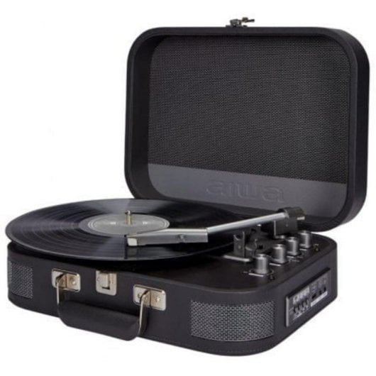 Tocadiscos Aiwa VPX-1951TN Bluetooth/Reproductor USB-MP3/Altavoces Integrados