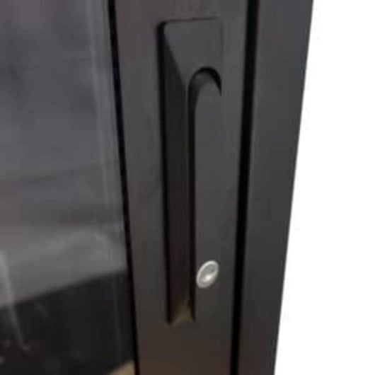 Armario mural Phasak PHO 2009D Rack 19" 9U 530x400 desmontado panel trasero extraíble cristal templado