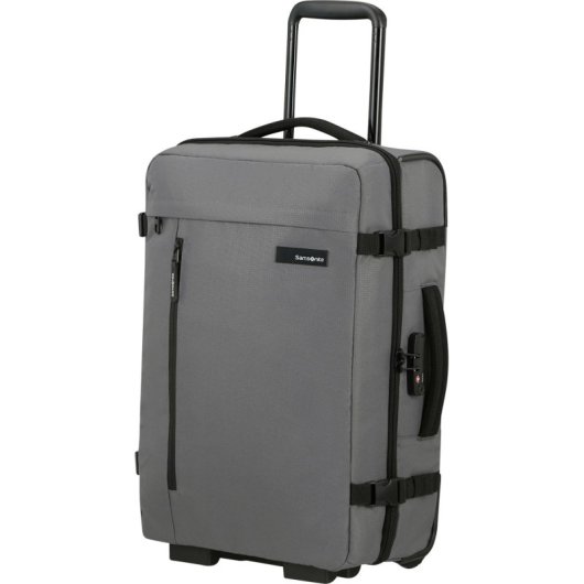 Maleta Samsonite Roader Gris rPET Estructura blanda Cabina 2 ruedas 39,5L