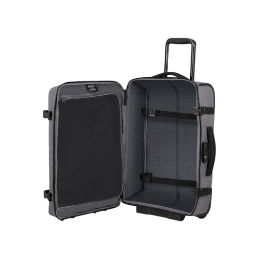 Maleta Samsonite Roader Gris rPET Estructura blanda Cabina 2 ruedas 39,5L